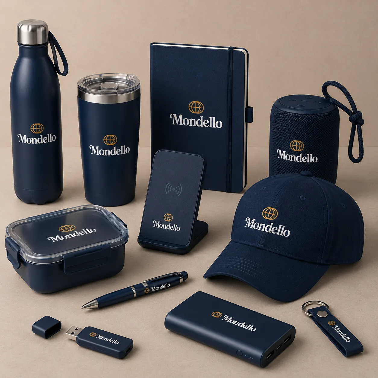 Artículos corporativos personalizados Mondello