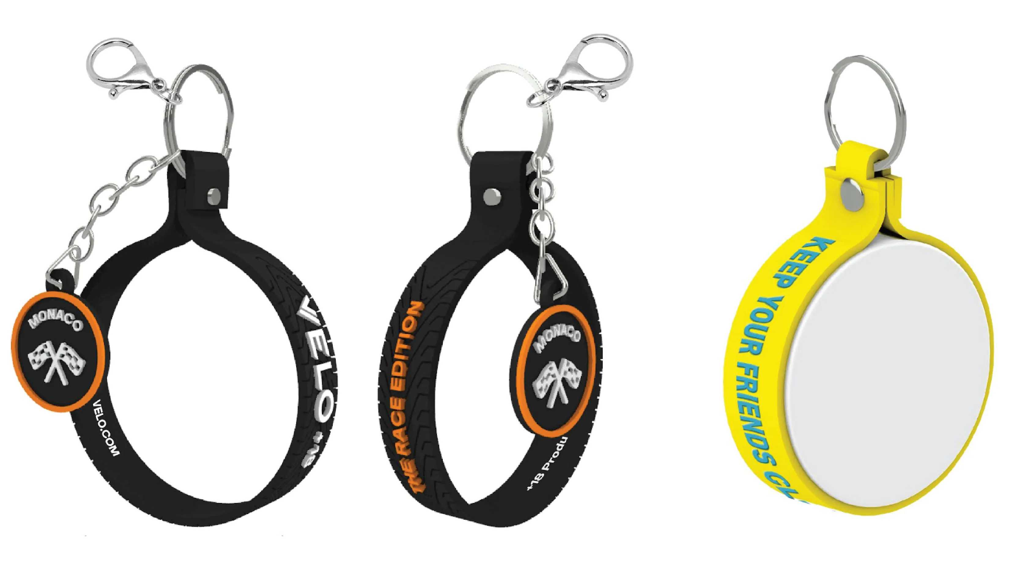 Llavero porta latas flexible personalizado para VELO